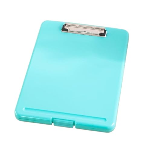 Stiftschlitz, Schreibtafel, Clip-Aktenbox, Aktenaufbewahrung, Klemmbrett, A4-Papierhalter, Büro, A4-Schreibblock, Klemmbrett, A4-Bürotafel(Green) von XUMKFJRE