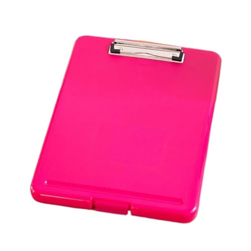 Stiftschlitz, Schreibtafel, Clip-Aktenbox, Aktenaufbewahrung, Klemmbrett, A4-Papierhalter, Büro, A4-Schreibblock, Klemmbrett, A4-Bürotafel(Red) von XUMKFJRE