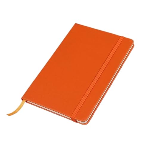 XUMKFJRE Mini-Notizbuch A5 A6 Kleine Notizbücher for Verschenken Skizzenbuch Tagebuch Agenda Notizblock Schreibwaren Notizblöcke(Orange,A6) von XUMKFJRE
