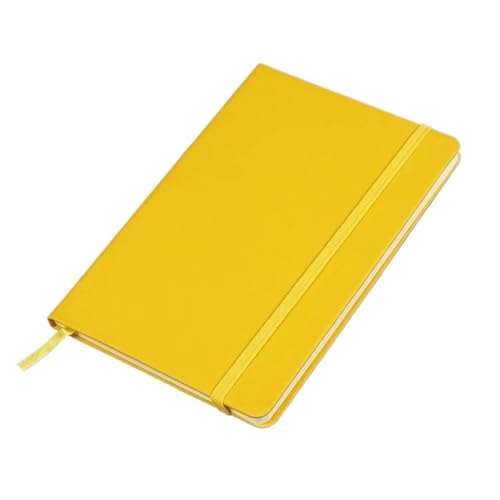XUMKFJRE Mini-Notizbuch A6 Kleine Notizbücher for Verschenken Skizzenbuch Tagebuch Agenda Notizblock Schreibwaren Notizblöcke(Yellow) von XUMKFJRE