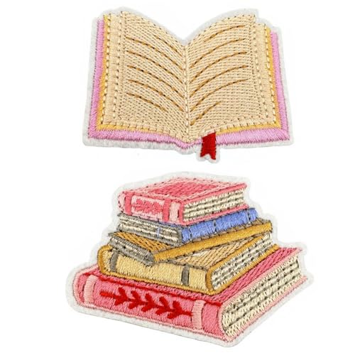 XUNHUI Aufnäher zum Aufbügeln auf Kleidung, Taschen, zum Aufbügeln auf der Rückseite, Rosa, 4 Stück XUNHUI Aufnäher zum Aufbügeln auf Kleidung, Taschen, zum Aufbügeln auf der Rückseite, Rosa, 4 Stück von XUNHUI