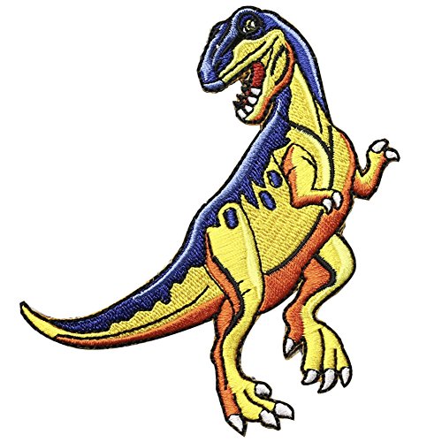 XUNHUI Dinosaurier Aufnäher Tyrannosaurier für Kleidung zum Aufbügeln T-Rex Aufnäher Applikation 1 Stück XUNHUI Dinosaurier Aufnäher Tyrannosaurier für Kleidung zum Aufbügeln T-Rex Aufnäher Applikation 1 Stück von XUNHUI
