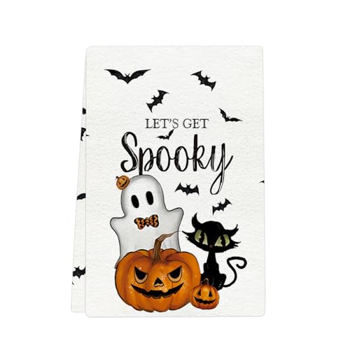 XUNPENG Halloween Urlaub Geschenk Handtücher, Küchentücher, Wiederverwendbare Küche Geschirrtücher - Ultra absorbierende Geschirrtücher für Geschirrspüler 26 * 17,7 Zoll / 10 PCS (JRMJ-33,10 PCS) XUNPENG Halloween Urlaub Geschenk Handtücher, Küchentücher, Wiederverwendbare Küche Geschirrtücher - Ultra absorbierende Geschirrtücher für Geschirrspüler 26 * 17,7 Zoll / 10 PCS (JRMJ-33,10 PCS) von XUNPENG