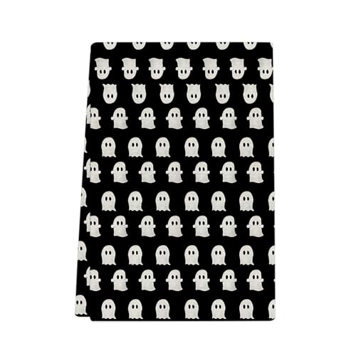 XUNPENG Halloween Urlaub Geschenk Handtücher, Küchentücher, Wiederverwendbare Küche Geschirrtücher - Ultra absorbierende Geschirrtücher für Geschirrspüler 26 * 17,7 Zoll / 10 PCS (JRMJ-57,10 PCS) von XUNPENG