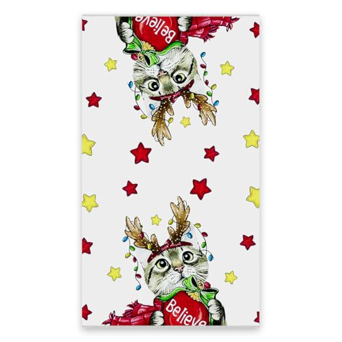 XUNPENG Halloween Urlaub Geschenk Handtücher, Küchentücher, Wiederverwendbare Küche Geschirrtücher - Ultra absorbierende Geschirrtücher für Geschirrspüler 26 * 17,7 Zoll / 10 PCS (SDMJ-10-2,10 PCS) von XUNPENG