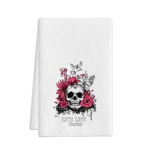 XUNPENG Halloween Urlaub Geschenk Handtücher, Küchentücher, Wiederverwendbare Küche Geschirrtücher - Ultra absorbierende Geschirrtücher für Geschirrspüler 26 * 17,7 Zoll / 10 PCS (WSJMJ-01,10 PCS) XUNPENG Halloween Urlaub Geschenk Handtücher, Küchentücher, Wiederverwendbare Küche Geschirrtücher - Ultra absorbierende Geschirrtücher für Geschirrspüler 26 * 17,7 Zoll / 10 PCS (WSJMJ-01,10 PCS) von XUNPENG