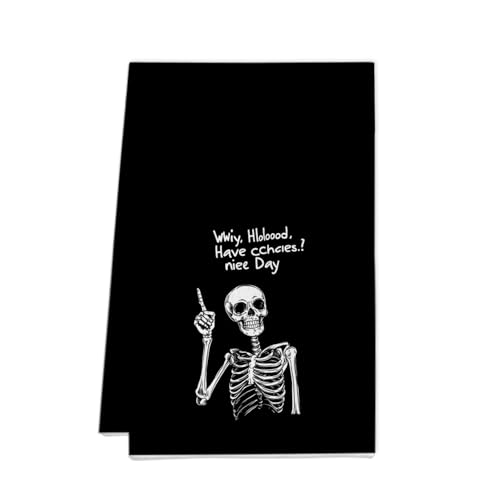 XUNPENG Halloween Urlaub Geschenk Handtücher, Küchentücher, Wiederverwendbare Küche Geschirrtücher - Ultra absorbierende Geschirrtücher für Geschirrspüler 26 * 17,7 Zoll / 10 PCS (WSJMJ-07,10 PCS) XUNPENG Halloween Urlaub Geschenk Handtücher, Küchentücher, Wiederverwendbare Küche Geschirrtücher - Ultra absorbierende Geschirrtücher für Geschirrspüler 26 * 17,7 Zoll / 10 PCS (WSJMJ-07,10 PCS) von XUNPENG