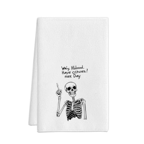 XUNPENG Halloween Urlaub Geschenk Handtücher, Küchentücher, Wiederverwendbare Küche Geschirrtücher - Ultra absorbierende Geschirrtücher für Geschirrspüler 26 * 17,7 Zoll / 10 PCS (WSJMJ-08,10 PCS) XUNPENG Halloween Urlaub Geschenk Handtücher, Küchentücher, Wiederverwendbare Küche Geschirrtücher - Ultra absorbierende Geschirrtücher für Geschirrspüler 26 * 17,7 Zoll / 10 PCS (WSJMJ-08,10 PCS) von XUNPENG