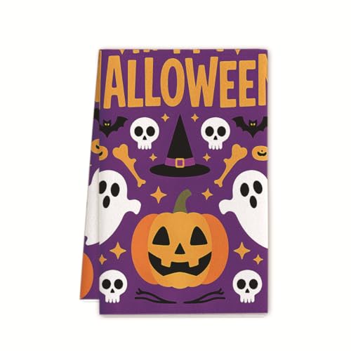 XUNPENG Halloween Urlaub Geschenk Handtücher, Küchentücher, Wiederverwendbare Küche Geschirrtücher - Ultra absorbierende Geschirrtücher für Geschirrspüler 26 * 17,7 Zoll / 10 PCS (WSJMJ-63,10 PCS) XUNPENG Halloween Urlaub Geschenk Handtücher, Küchentücher, Wiederverwendbare Küche Geschirrtücher - Ultra absorbierende Geschirrtücher für Geschirrspüler 26 * 17,7 Zoll / 10 PCS (WSJMJ-63,10 PCS) von XUNPENG