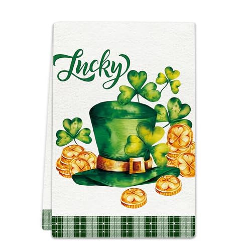 XUNPENG Halloween Urlaub Geschenk Handtücher, Küchentücher, Wiederverwendbare Küche Geschirrtücher - Ultra absorbierende Geschirrtücher für Geschirrspüler 26 * 17,7 Zoll / 5 PCS (JRMJ-12,5 PCS) von XUNPENG