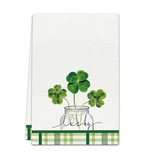 XUNPENG Halloween Urlaub Geschenk Handtücher, Küchentücher, Wiederverwendbare Küche Geschirrtücher - Ultra absorbierende Geschirrtücher für Geschirrspüler 26 * 17,7 Zoll / 5 PCS (JRMJ-29,5 PCS) von XUNPENG