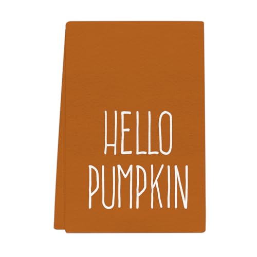 XUNPENG Halloween Urlaub Geschenk Handtücher, Küchentücher, Wiederverwendbare Küche Geschirrtücher - Ultra absorbierende Geschirrtücher für Geschirrspüler 26 * 17,7 Zoll / 5 PCS (JRMJ-42,5 PCS) von XUNPENG
