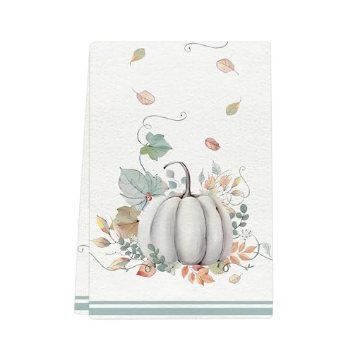 XUNPENG Halloween Urlaub Geschenk Handtücher, Küchentücher, Wiederverwendbare Küche Geschirrtücher - Ultra absorbierende Geschirrtücher für Geschirrspüler 26 * 17,7 Zoll / 5 PCS (JRMJ-46,5 PCS) von XUNPENG