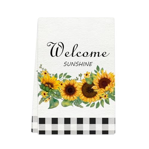 XUNPENG Halloween Urlaub Geschenk Handtücher, Küchentücher, Wiederverwendbare Küche Geschirrtücher - Ultra absorbierende Geschirrtücher für Geschirrspüler 26 * 17,7 Zoll / 5 PCS (JRMJ-53,5 PCS) von XUNPENG