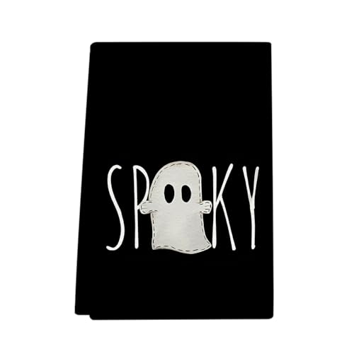 XUNPENG Halloween Urlaub Geschenk Handtücher, Küchentücher, Wiederverwendbare Küche Geschirrtücher - Ultra absorbierende Geschirrtücher für Geschirrspüler 26 * 17,7 Zoll / 5 PCS (JRMJ-54,5 PCS) von XUNPENG