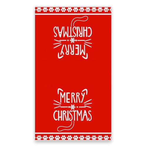 XUNPENG Halloween Urlaub Geschenk Handtücher, Küchentücher, Wiederverwendbare Küche Geschirrtücher - Ultra absorbierende Geschirrtücher für Geschirrspüler 26 * 17,7 Zoll / 5 PCS (SDMJ-06-2,5 PCS) von XUNPENG