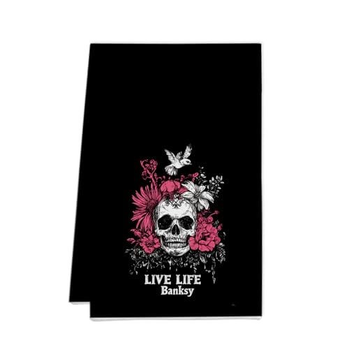 XUNPENG Halloween Urlaub Geschenk Handtücher, Küchentücher, Wiederverwendbare Küche Geschirrtücher - Ultra absorbierende Geschirrtücher für Geschirrspüler 26 * 17,7 Zoll / 5 PCS (WSJMJ-02,5 PCS) XUNPENG Halloween Urlaub Geschenk Handtücher, Küchentücher, Wiederverwendbare Küche Geschirrtücher - Ultra absorbierende Geschirrtücher für Geschirrspüler 26 * 17,7 Zoll / 5 PCS (WSJMJ-02,5 PCS) von XUNPENG