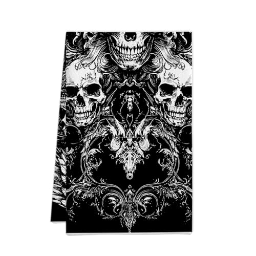 XUNPENG Halloween Urlaub Geschenk Handtücher, Küchentücher, Wiederverwendbare Küche Geschirrtücher - Ultra absorbierende Geschirrtücher für Geschirrspüler 26 * 17,7 Zoll / 5 PCS (WSJMJ-31,5 PCS) XUNPENG Halloween Urlaub Geschenk Handtücher, Küchentücher, Wiederverwendbare Küche Geschirrtücher - Ultra absorbierende Geschirrtücher für Geschirrspüler 26 * 17,7 Zoll / 5 PCS (WSJMJ-31,5 PCS) von XUNPENG