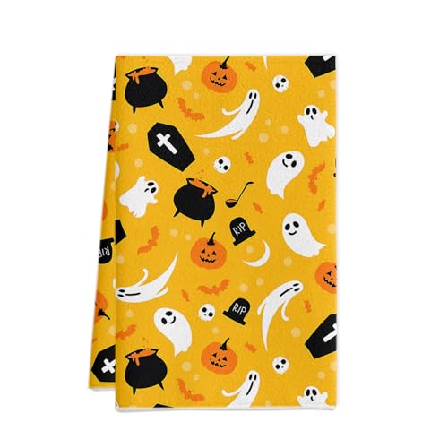 XUNPENG Halloween Urlaub Geschenk Handtücher, Küchentücher, Wiederverwendbare Küche Geschirrtücher - Ultra absorbierende Geschirrtücher für Geschirrspüler 26 * 17,7 Zoll / 5 PCS (WSJMJ-34,5 PCS) XUNPENG Halloween Urlaub Geschenk Handtücher, Küchentücher, Wiederverwendbare Küche Geschirrtücher - Ultra absorbierende Geschirrtücher für Geschirrspüler 26 * 17,7 Zoll / 5 PCS (WSJMJ-34,5 PCS) von XUNPENG