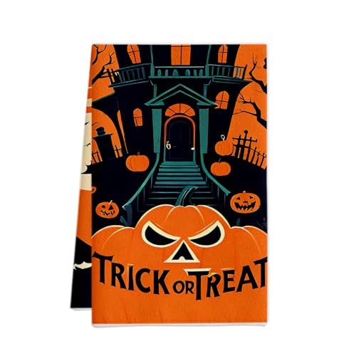 XUNPENG Halloween Urlaub Geschenk Handtücher, Küchentücher, Wiederverwendbare Küche Geschirrtücher - Ultra absorbierende Geschirrtücher für Geschirrspüler 26 * 17,7 Zoll / 5 PCS (WSJMJ-39,5 PCS) XUNPENG Halloween Urlaub Geschenk Handtücher, Küchentücher, Wiederverwendbare Küche Geschirrtücher - Ultra absorbierende Geschirrtücher für Geschirrspüler 26 * 17,7 Zoll / 5 PCS (WSJMJ-39,5 PCS) von XUNPENG
