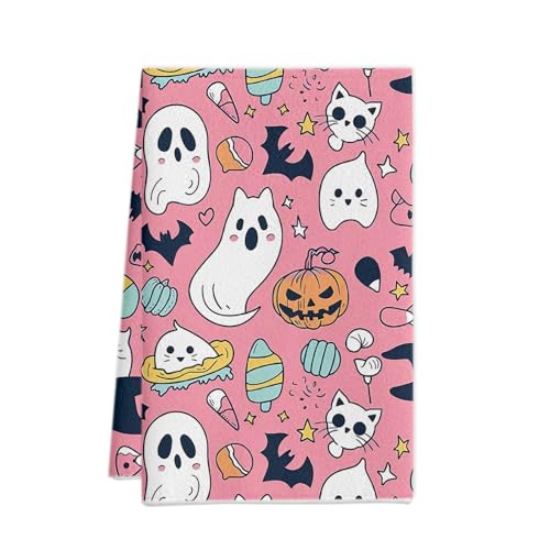 XUNPENG Halloween Urlaub Geschenk Handtücher, Küchentücher, Wiederverwendbare Küche Geschirrtücher - Ultra absorbierende Geschirrtücher für Geschirrspüler 26 * 17,7 Zoll / 5 PCS (WSJMJ-40,5 PCS) XUNPENG Halloween Urlaub Geschenk Handtücher, Küchentücher, Wiederverwendbare Küche Geschirrtücher - Ultra absorbierende Geschirrtücher für Geschirrspüler 26 * 17,7 Zoll / 5 PCS (WSJMJ-40,5 PCS) von XUNPENG