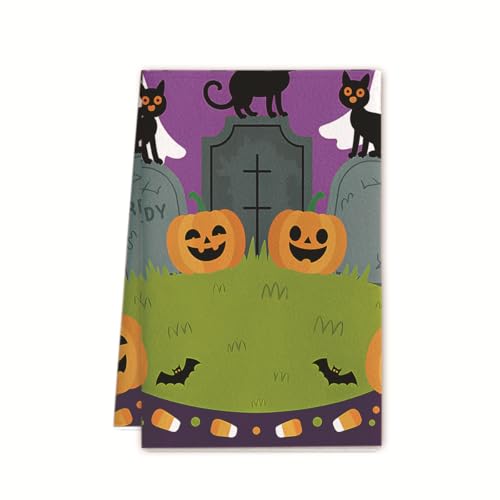 XUNPENG Halloween Urlaub Geschenk Handtücher, Küchentücher, Wiederverwendbare Küche Geschirrtücher - Ultra absorbierende Geschirrtücher für Geschirrspüler 26 * 17,7 Zoll / 5 PCS (WSJMJ-64,5 PCS) XUNPENG Halloween Urlaub Geschenk Handtücher, Küchentücher, Wiederverwendbare Küche Geschirrtücher - Ultra absorbierende Geschirrtücher für Geschirrspüler 26 * 17,7 Zoll / 5 PCS (WSJMJ-64,5 PCS) von XUNPENG