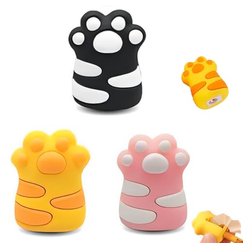 XURJUMI 3 Stück Niedlich Bleistiftspitzer Cartoon Katze Klaue Bleistiftspitzer Manuelle Pfote Bleistiftspitzer Handheld Schreiben Korrektur Liefert Wiederverwendbare Spaß Schreibwaren Für Büro XURJUMI 3 Stück Niedlich Bleistiftspitzer Cartoon Katze Klaue Bleistiftspitzer Manuelle Pfote Bleistiftspitzer Handheld Schreiben Korrektur Liefert Wiederverwendbare Spaß Schreibwaren Für Büro von XURJUMI