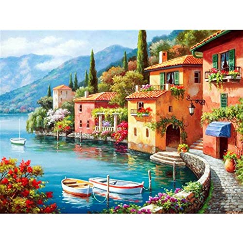 XUSANSHI DIY Diamant Gemälde Kits für Erwachsene Strand Diamond Painting by Anzahl Kit Gemälde für Wand Décor 40x50cm Kein Rahmen XUSANSHI DIY Diamant Gemälde Kits für Erwachsene Strand Diamond Painting by Anzahl Kit Gemälde für Wand Décor 40x50cm Kein Rahmen von XUSANSHI