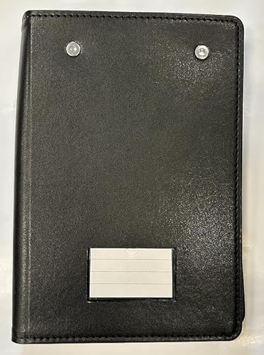 2 Stück Kassenblockmappe aus PU Leder 21x12x3cm Schreibmappe mit Metallklemmen Stifthalter Kassenblockhülle zur sicheren Aufbewahrung von Kassenblöcken 9,5x17,5cm Schwarz 2 Stück Kassenblockmappe aus PU Leder 21x12x3cm Schreibmappe mit Metallklemmen Stifthalter Kassenblockhülle zur sicheren Aufbewahrung von Kassenblöcken 9,5x17,5cm Schwarz von XUWAIDSGN