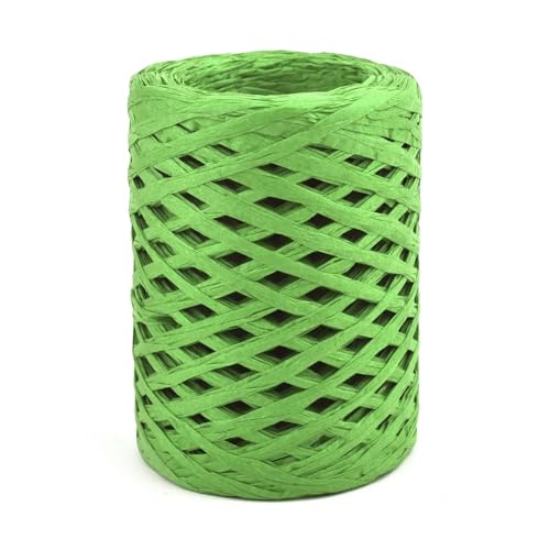 Raffiaband 6 Rollen 100,0 m Bastpapierbandgarn Handgefertigtes Handwerk Farbe Gestricktes Seil Passend for Party Heimdekoration Requisiten DIY Geschenkverpackungsbedarf Für Dekoration Weben Florist(Gr Raffiaband 6 Rollen 100,0 m Bastpapierbandgarn Handgefertigtes Handwerk Farbe Gestricktes Seil Passend for Party Heimdekoration Requisiten DIY Geschenkverpackungsbedarf Für Dekoration Weben Florist(Gr von XUWEWI