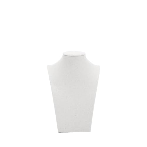 XUWEWI Halskettenständer Halsketten-Display, Büstenständer, Anhänger, Ring, Fingerhalter, Schaufensterpuppen, Schmuckaussteller, Schmuck-Organizer(15x21cm) von XUWEWI