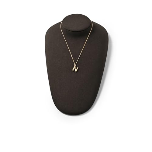 XUWEWI Halskettenständer Porträt Halskette Display Anhänger Organizer Schmuck Ständer Mannequin Büste Fenster(Brown) von XUWEWI