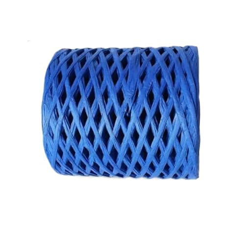 XUWEWI Raffiaband 4 Rollen 200,0 m Bastband Bastschnur for Verpacken von Geschenken, Basteln, Geburtstag Für Dekoration Weben Florist(Blue) von XUWEWI