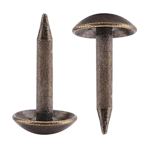 XUXHOU Dicke Eisenhärten Nägel Montagemittel für Möbeltrommelholz -Holztür 100 Stcs. (6 * 12 mm) von XUXHOU