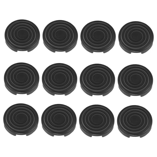 XUXHOU Transparente Abdeckung 12 PCs, Einfacher Ersatzschutzschutz, Kompatibel mit Cherry TTC Akko -glorreiche Switches für Sallybox Fightbox -Tastaturen (BLACK) von XUXHOU