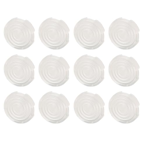 XUXHOU Transparente Abdeckung 12 PCs, Einfacher Ersatzschutzschutz, Kompatibel mit Cherry TTC Akko -glorreiche Switches für Sallybox Fightbox -Tastaturen (WHITE) von XUXHOU