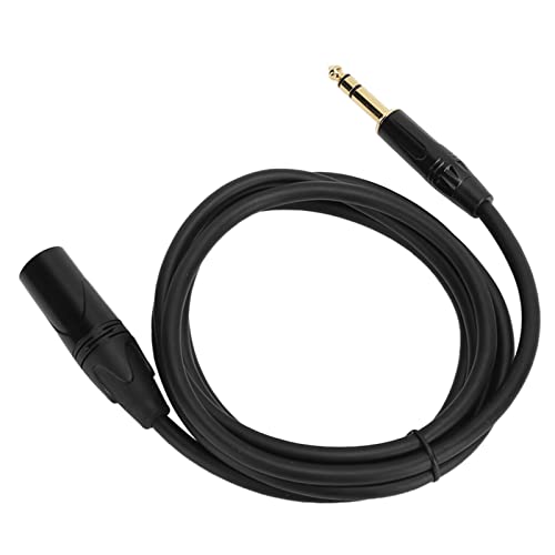 XUXHOU XLR -Mann Bis zu 6,35 Mm Männliches Kabel für Maximale Leitfähigkeit, Signal -Clearance Plug and Play, Ideal für Musiker und Techniker (JD6006-3 Meter) von XUXHOU