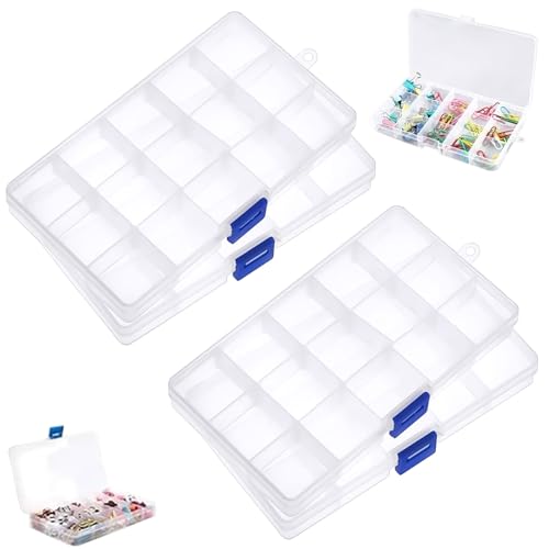 XUXIAOKJ Plastik Sortierbox, Sortierboxen für Kleinteile, Aufbewahrungsbox mit 15 Fächern Einstellbar Sortimentskasten Aufhängeloch zur Aufbewahrung von Schrauben für kleinteilebox, Perlen, Ohrringe XUXIAOKJ Plastik Sortierbox, Sortierboxen für Kleinteile, Aufbewahrungsbox mit 15 Fächern Einstellbar Sortimentskasten Aufhängeloch zur Aufbewahrung von Schrauben für kleinteilebox, Perlen, Ohrringe von XUXIAOKJ