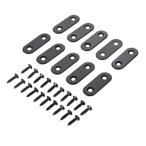XUXPFJ 10 Stück Edelstahl Gerade Reparatur Verbindung Ausbessern Flache Platte Halterung Unterstützung Möbelbeschläge Schrank Verbindungselemente XUXPFJ 10 Stück Edelstahl Gerade Reparatur Verbindung Ausbessern Flache Platte Halterung Unterstützung Möbelbeschläge Schrank Verbindungselemente von XUXPFJ
