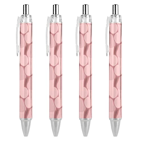 XVBCDFG Penis-Kugelschreiber, einziehbar, 0,5 mm, dicke Spitze, blaue Tinte, Premium-Qualität, Schreibgerät, 4 Stück von XVBCDFG
