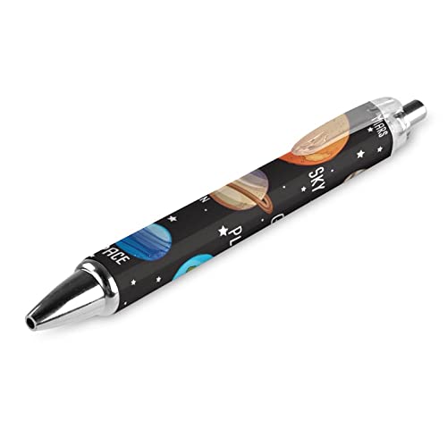 XVBCDFG Sonnensystem Planet einziehbarer Kugelschreiber 0,5 mm dicke Spitze blaue Tinte Stifte Premium Qualität Schreibgerät 1 STÜCK XVBCDFG Sonnensystem Planet einziehbarer Kugelschreiber 0,5 mm dicke Spitze blaue Tinte Stifte Premium Qualität Schreibgerät 1 STÜCK von XVBCDFG