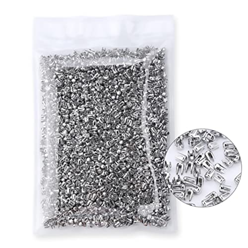 DIY Four Claw Nail Pearls Nietsknopf Stollen Metall für Kleidungskleidungsstoffe Maschinenzubehör 10000pcs Perlen Nieten von XVHOAB