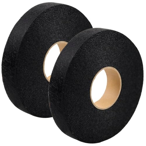XVHOAB 2 Rollen Eisen auf Semming Tape, 1 Zoll x 70 Yards Stoffverschmelzungsklebeband Heme kein Nähen ohne Eisenverschmutz von XVHOAB