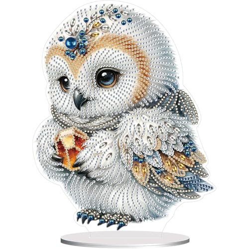 XVZZGNTH 5D Diamond Painting Aufsteller Eule, Diamantmalerei eulen, Diamond Painting Deko für Anfänger Festliches Geschenk Hausgeschenk XVZZGNTH 5D Diamond Painting Aufsteller Eule, Diamantmalerei eulen, Diamond Painting Deko für Anfänger Festliches Geschenk Hausgeschenk von XVZZGNTH