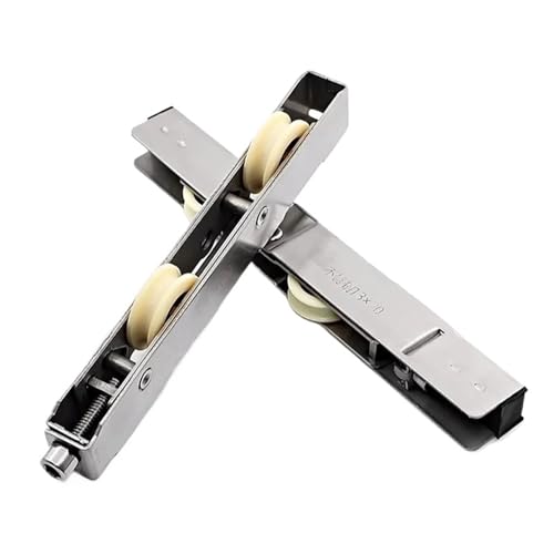 1 x Edelstahl-Riemenscheibe für Tür und Fenster, Rolle für Schiebetür, Balkontürrolle, Möbelbeschläge, Schrankrolle (C) von XWMSCLAK