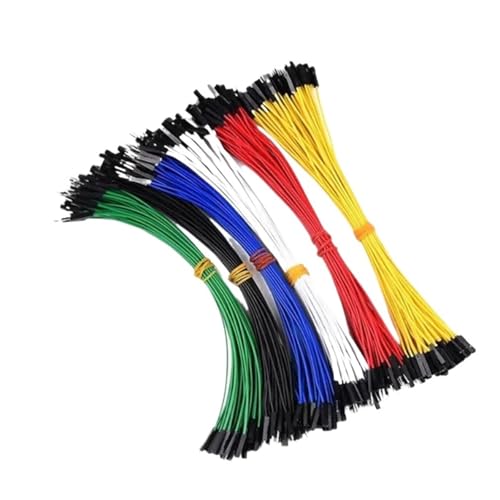 10 stücke 20 cm farbige breadboard DuPont Kabel kabel 2,54mm männlich/weiblich jumper 26AWG kabel DIY Elektronik 1P anschlüsse(Red female-female) von XWMSCLAK