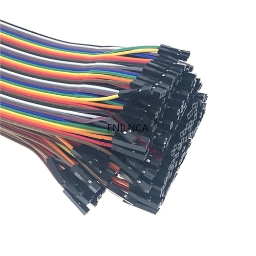 XWMSCLAK 40–120 Stück Dupont-Leitung, 20 cm, 40-polig, Stecker auf Stecker + Stecker auf Buchse und Buchse auf Buchse, Überbrückungsdraht, Dupont-Kabel, DIY(Male to Male 40pcs) von XWMSCLAK