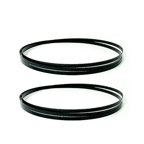 XWTOOL 2PCS Sägebänder 6 TPI 1486/2095/2369/2895/3430mm 6,5 MM Breite Carbon Band Kreissäge Werkzeuge (Color : 3430MM, Size : 0.5mm) von XWTOOL