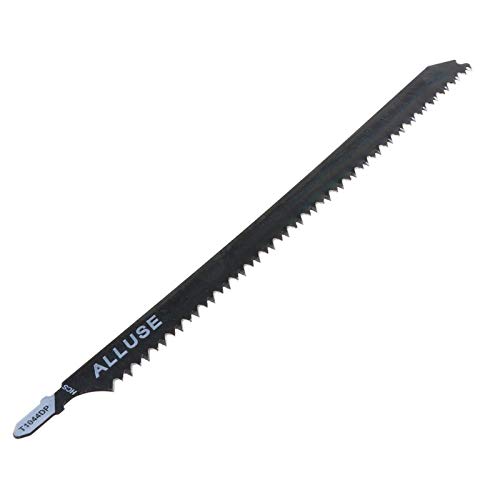 XWTOOL HCS Stichsägeblatt 180 mm/250 mm for Blechplatten, Hartholz, Metallschneiden, Holzbearbeitung, Sicherheit, 1 Stück (Color : 250mm) von XWTOOL