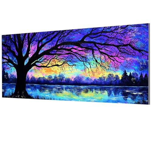 Baum Malen Nach Zahlen Erwachsene Groß XXL 90x180cm, Malen Nach Zahlen See DIY Farbe Acrylfarbe ölgemälde Set mit Pinseln für Zimmer Deko Wand Aesthetic, Geschenke für Frauen, Rahmenlos Model-1459 Baum Malen Nach Zahlen Erwachsene Groß XXL 90x180cm, Malen Nach Zahlen See DIY Farbe Acrylfarbe ölgemälde Set mit Pinseln für Zimmer Deko Wand Aesthetic, Geschenke für Frauen, Rahmenlos Model-1459 von XXDBBDOU